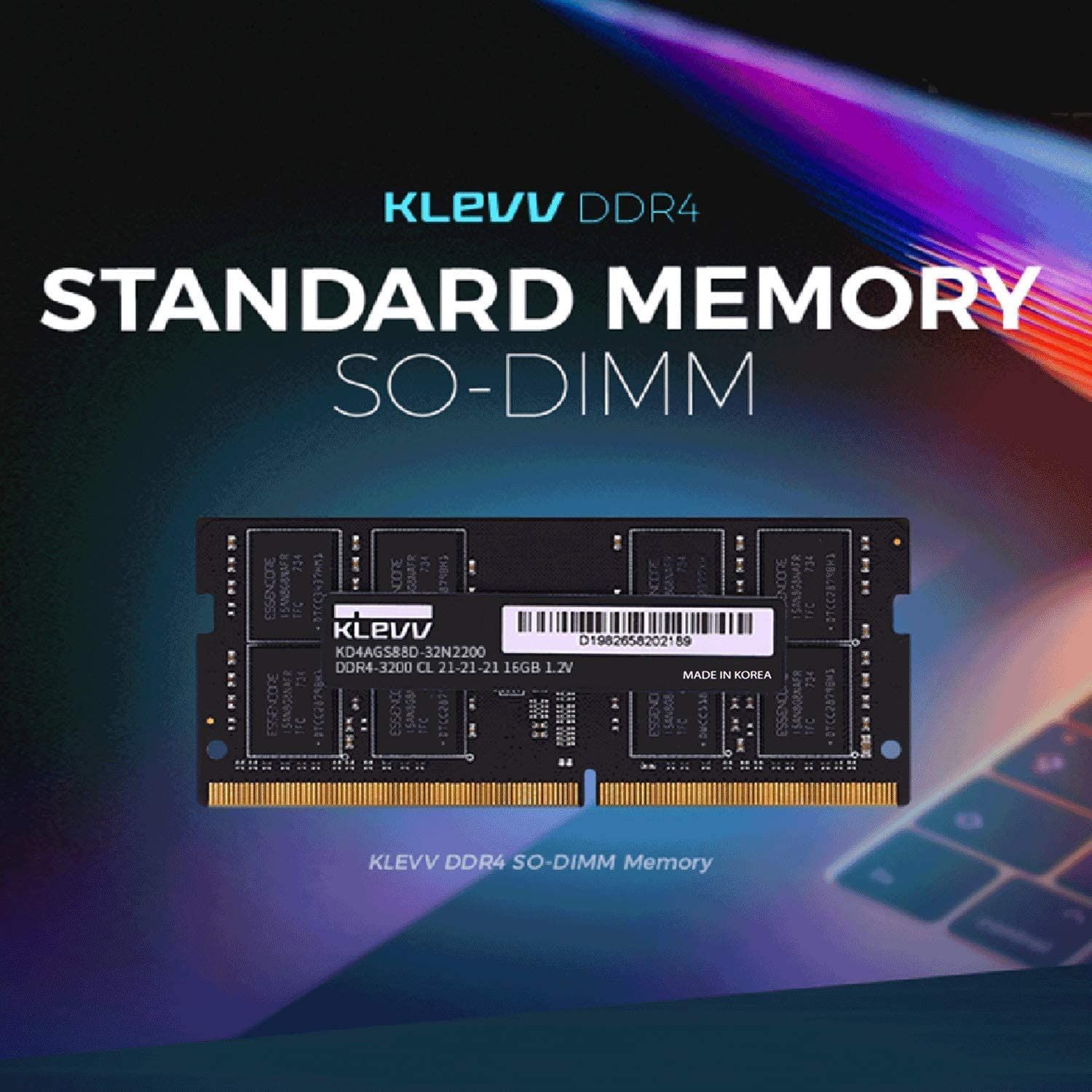 新品 エッセンコアクレブ KLEVV ノートPC用 メモリ PC4-25600 DDR4