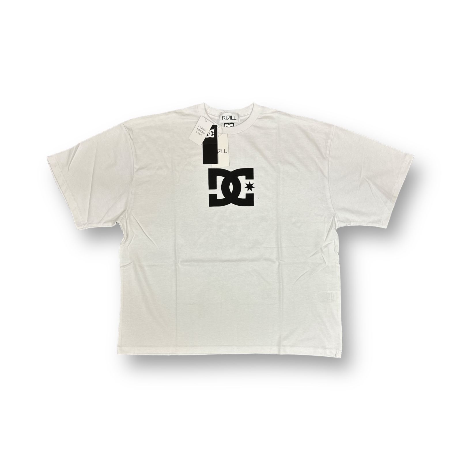 定価17600円 新品 KIDILL 23AW SHORT SLEEVE WIDE TEE COLLAB WITH DC SHOES JOKER  ショートスリーブワイドTシャツ カットソー キディル DC コラボ KL763 ホワイト S 71788A6 - メルカリ