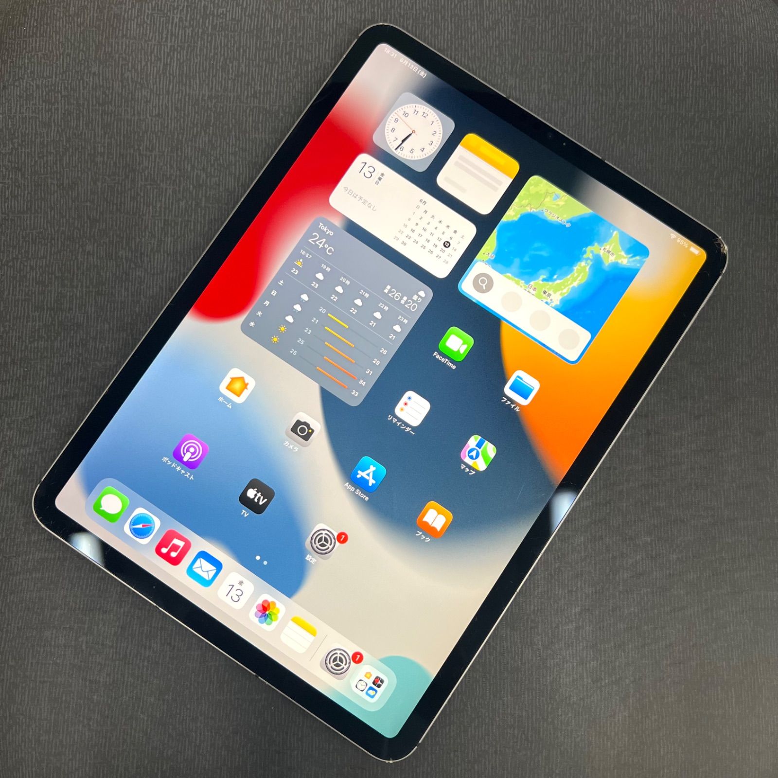人気を誇る SIMロック解除済 iPad Pro 11インチ 第3世代 Cellular 128GB iPad本体