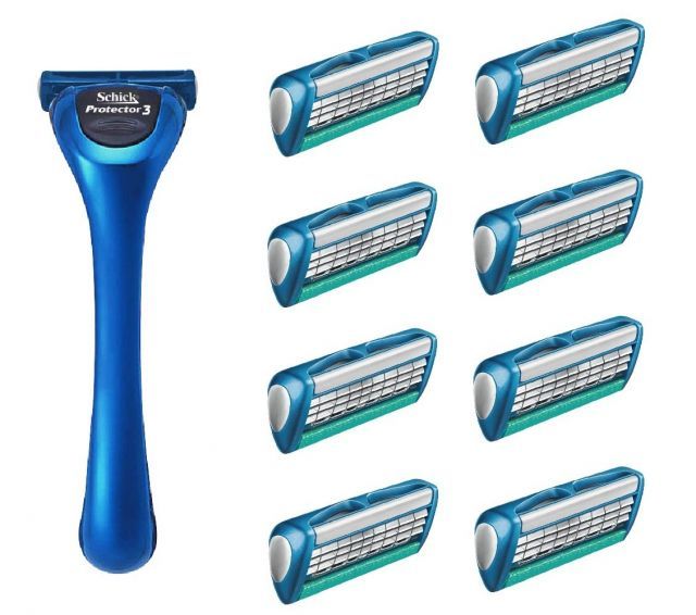 Schick シック プロテクタースリー 3枚刃 替刃 8個入 3個セット Schick