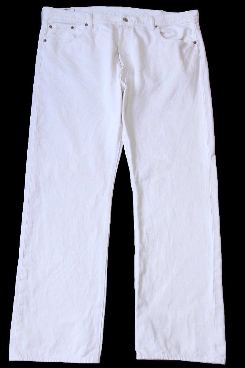 Levi'sリーバイス 501 ホワイト デニムパンツ W40 L30☆SDP4186
