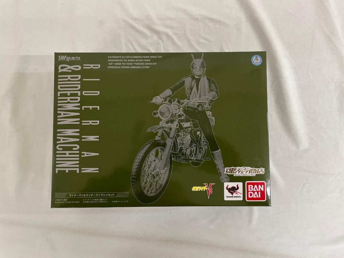 未開封】S.H.Figuarts ライダーマン & ライダーマンマシンセット