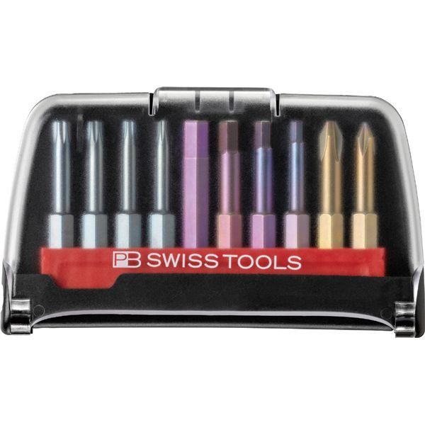 PB SWISS TOOLS ピービースイスツールズ 10本組 段付きビットセット ケース入 E6.700BC