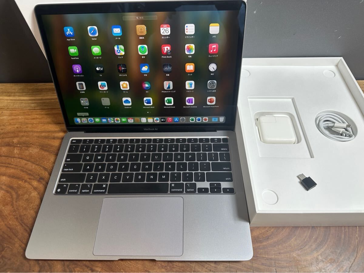 極美品」MacBook Air (13-inch, M1, 2020) /M1 8コア/16GB/SSD1TB