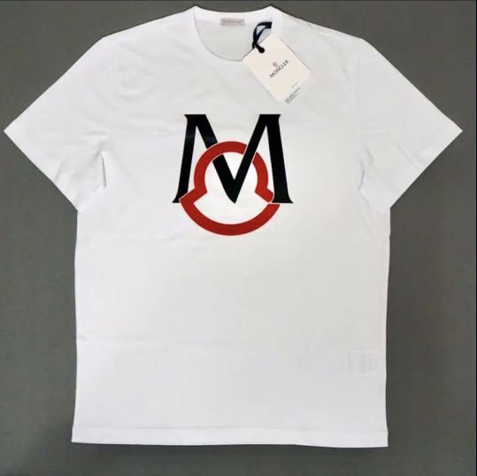 新品未使用】moncler モンクレール Tシャツ ロゴ - メルカリ
