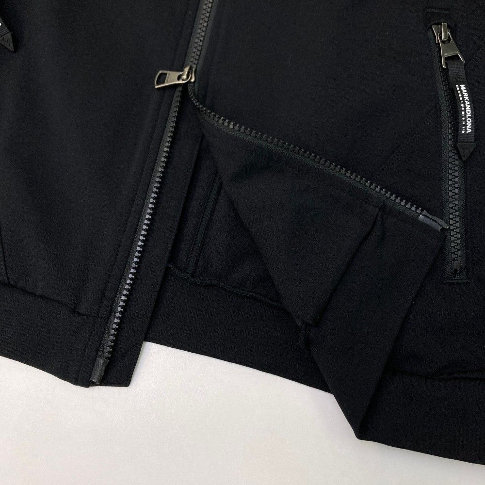 サイズ：46 MARK&LONA マークアンドロナ ジップジャケット ブラック系