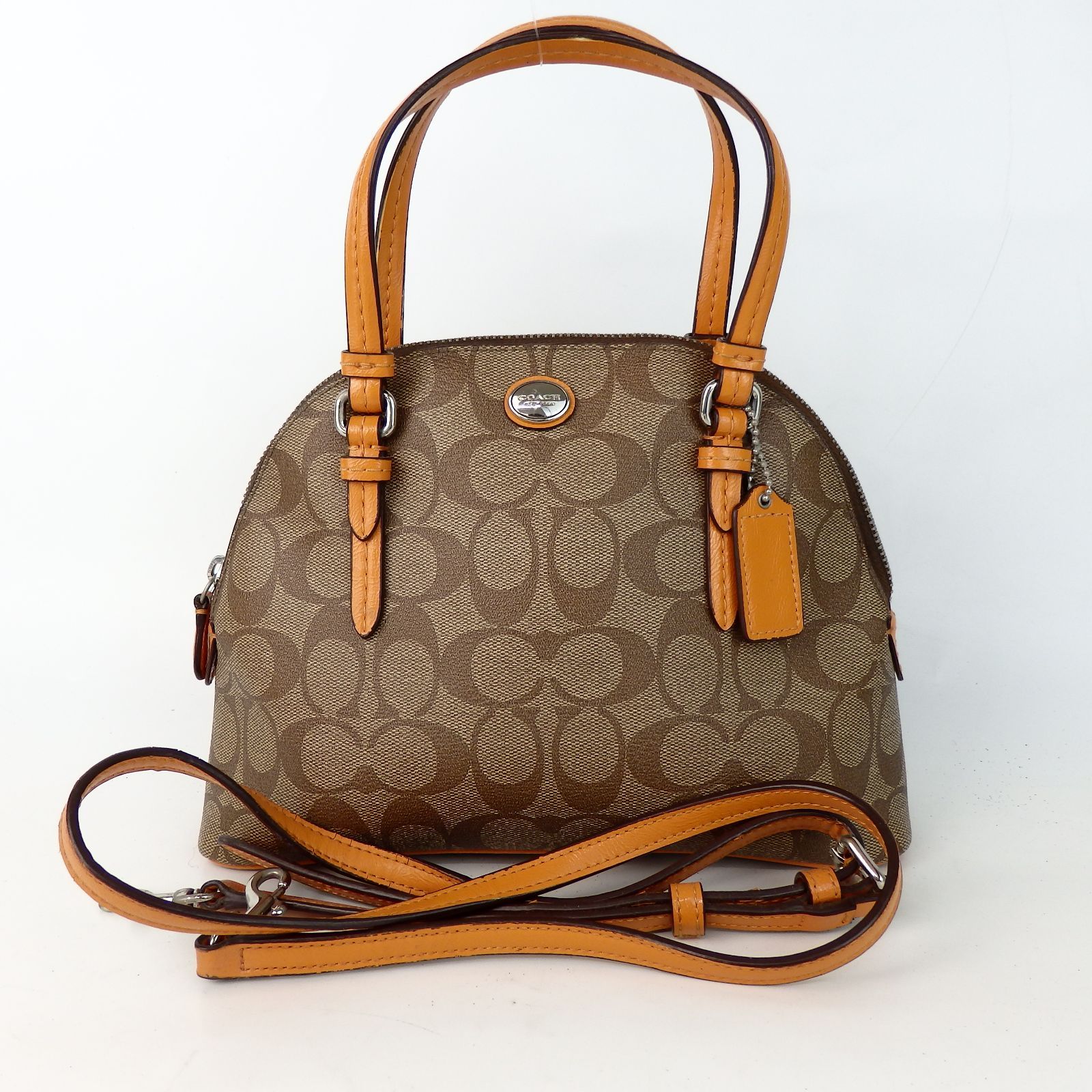 COACH】コーチ シグネチャー 2way ハンドバッグ ショルダー