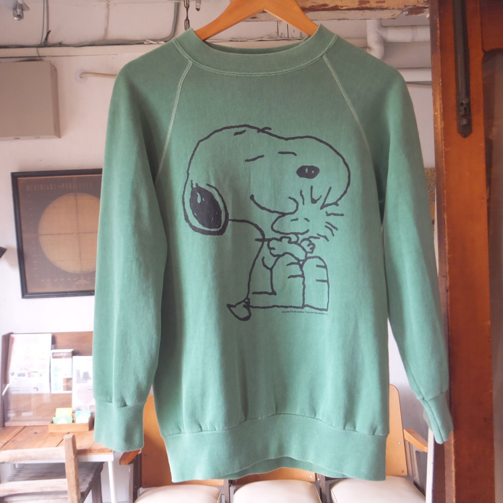 80s90s novel teez PEANUTS snoopy sweat USA - メルカリ