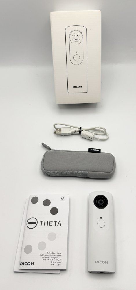中古 RICOH デジタルカメラ RICOH THETA m15 (ホワイト) 全天球