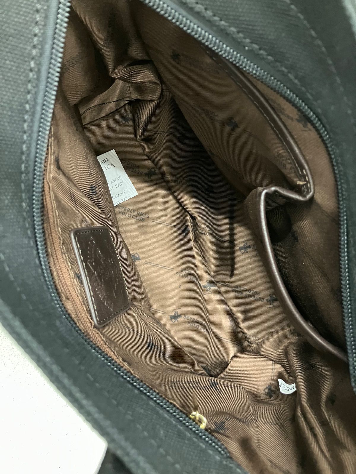 新品未使用】タグ付き Beverly Hills Polocluブラック キャンバス 2way 