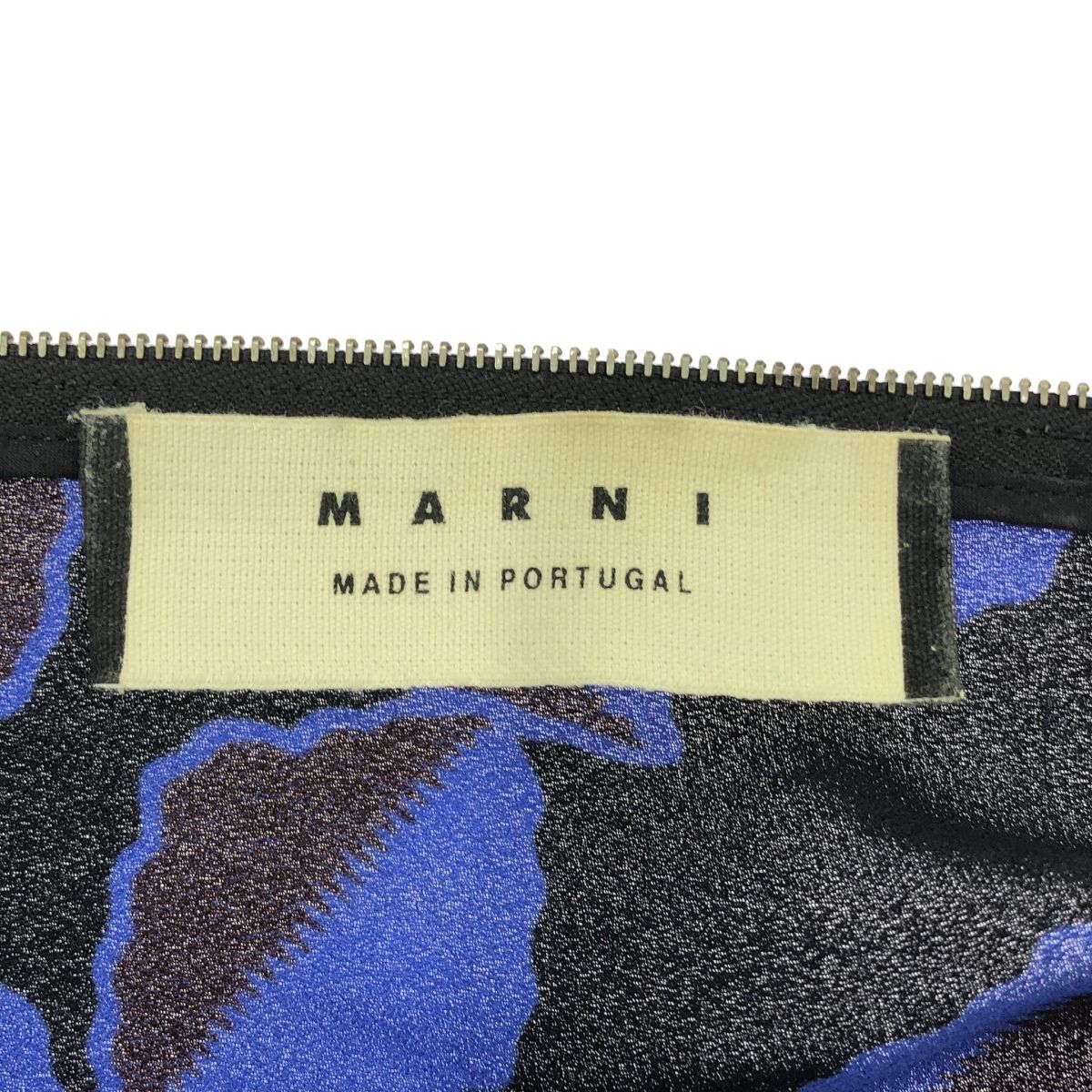 MARNI マルニ 15AW 総柄ロングスリーブブラウス  パープル 40 ITF0184GOTO2 MARNI マルニ 15AW 総柄ロングスリーブブラウス パープル 40