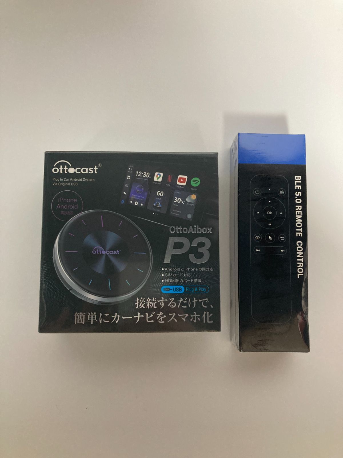 オットキャスト Ottocast OttoAibox P3 カーナビ 拡張