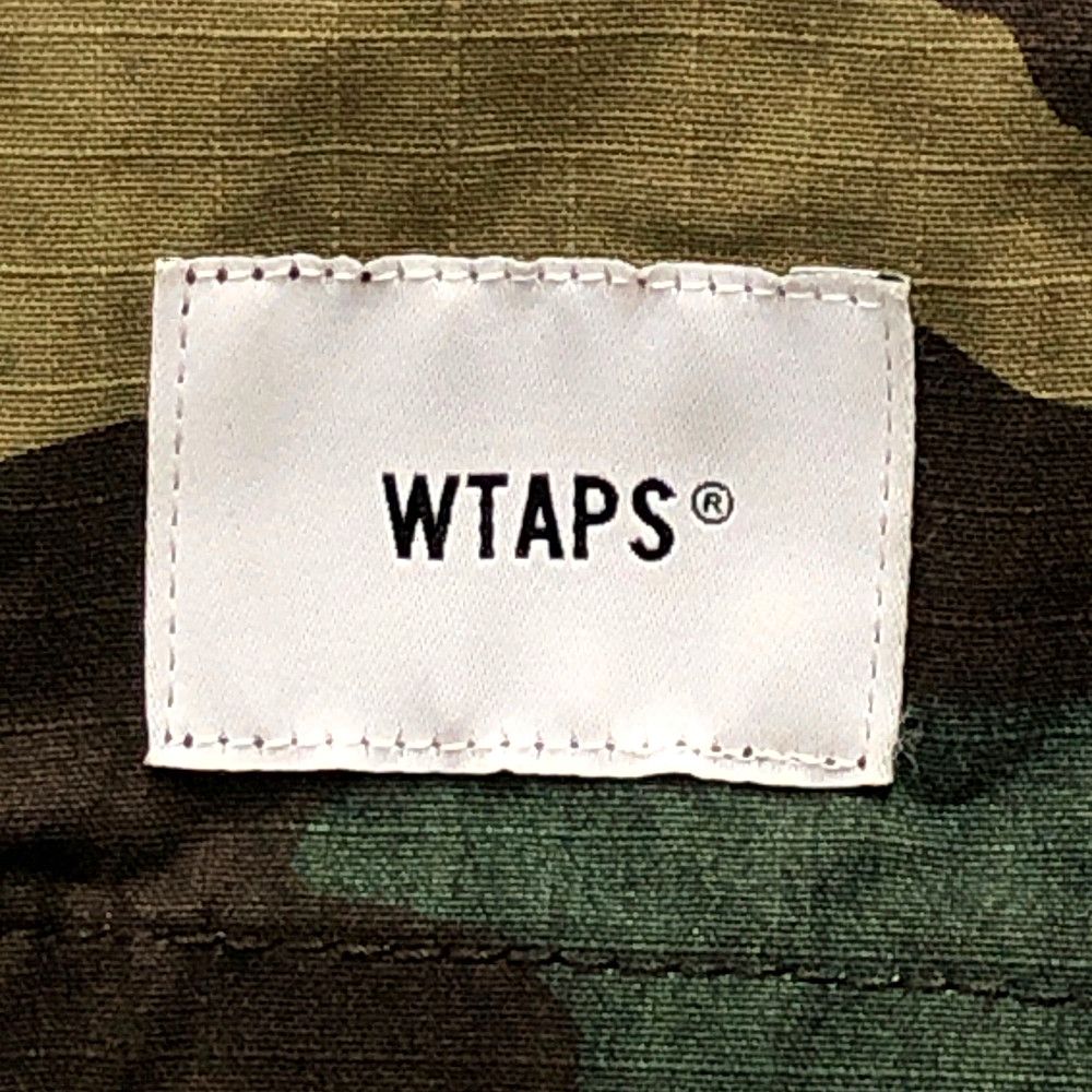 WTAPS ダブルタップス×RICHARDSON リチャードソン 20AW BUDS LS / COTTON. RIPSTOP. CAMO.  シャツジャケット 迷彩 サイズ4 正規品 / 32736