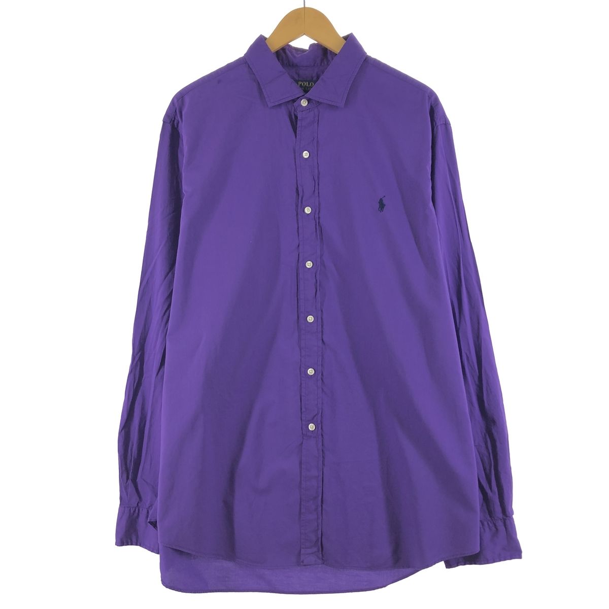 古着 ラルフローレン Ralph Lauren POLO RALPH LAUREN 長袖 コットンシャツ メンズXXL/eaa352171