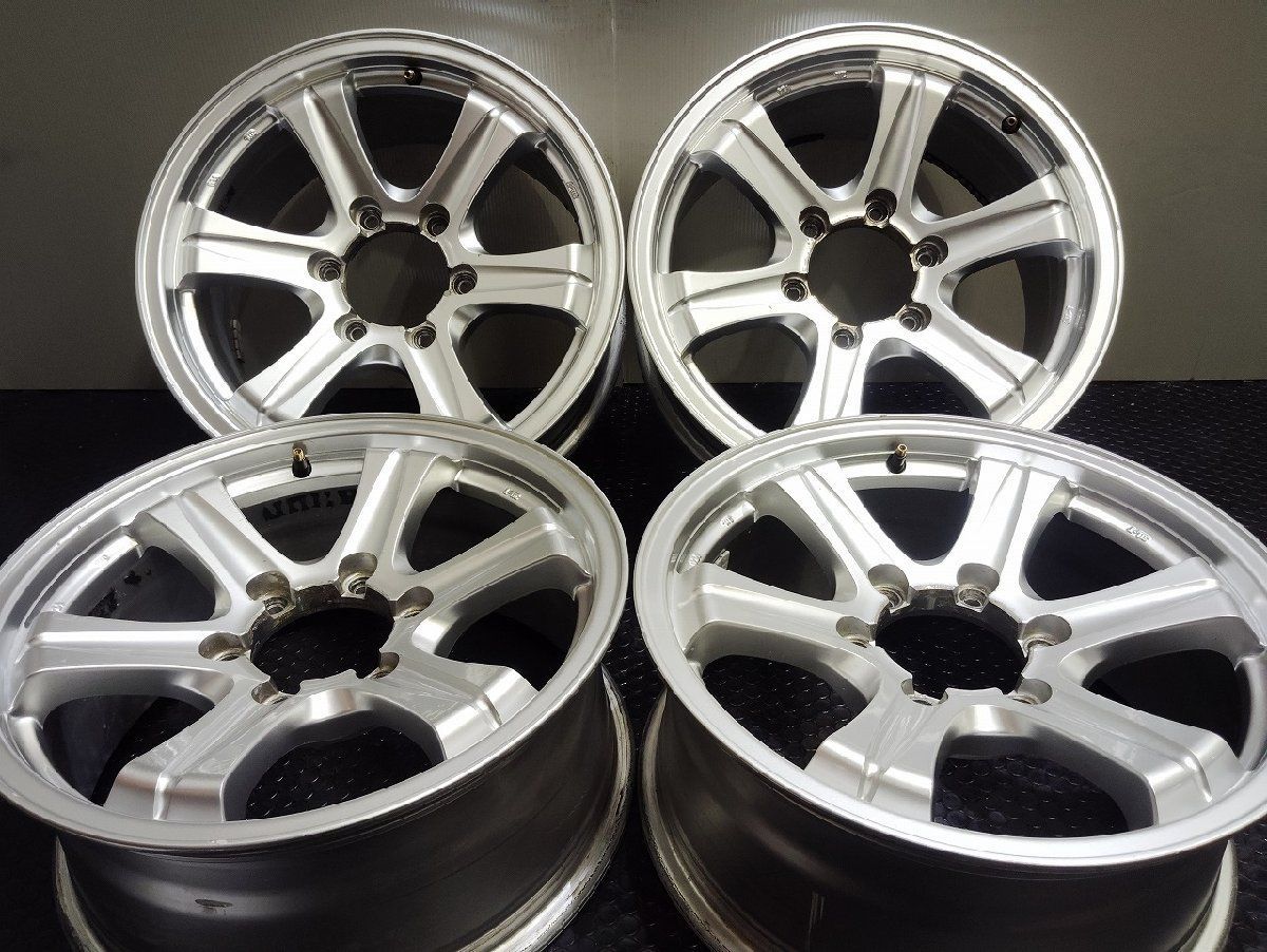 Weds ウェッズ 社外ホイール 17インチ 4本 7.5J6HPCD139.7 23 ハイラックスサーフ ランクルプラド等 VHD553MY