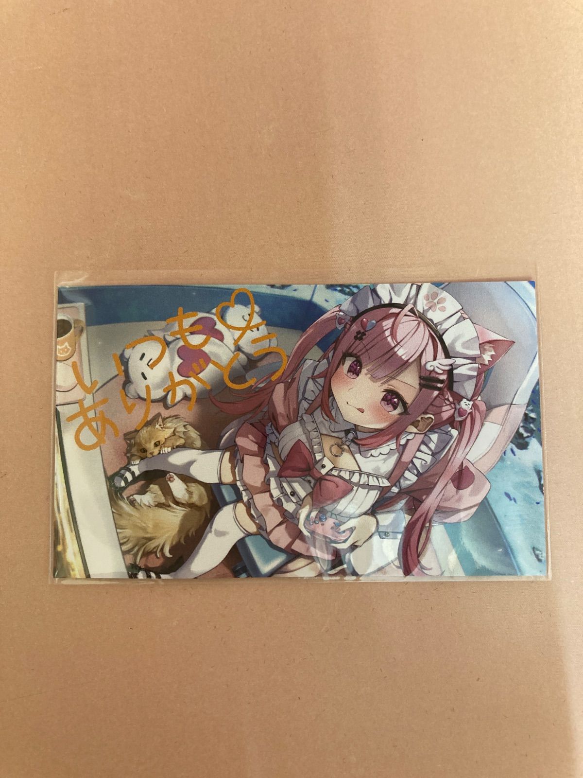 結城さくな FANBOX限定 ピンバッジ アクリルキーホルダー付き 広店】結城さくな FANBOX限定 ピンバッジ 複製サイン入りカード