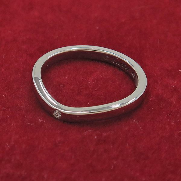 カルティエ バレリーナリング/ダイヤ3P#46(日本サイズ5.5号近辺  