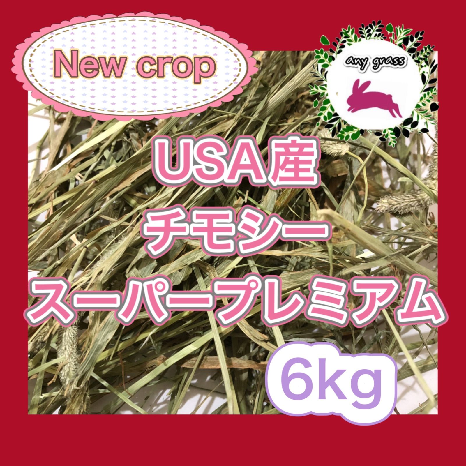 any grass オリジナルチモシー super premium 10kg - フード・おやつ