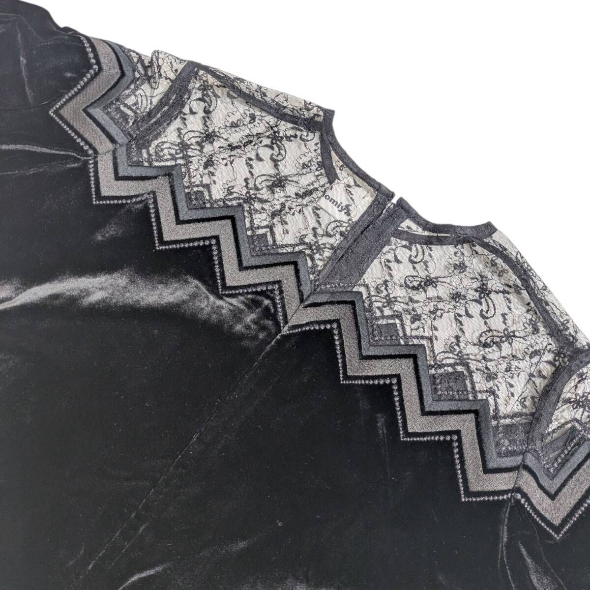 noir kei ninomiya ベロアトップス noir kei ninomiya ベロアトップス