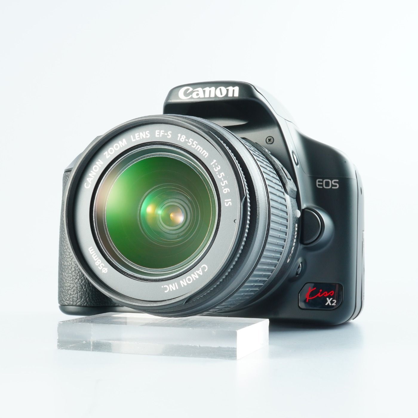 Canon キヤノン EOS Kiss X2 Rebel XSi EF-S 18-55mm F3.5-5.6 IS SD 2GB デジタル一眼レフカメラ