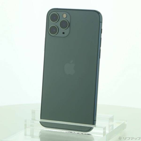 中古品〕 iPhone11 Pro 64GB ミッドナイトグリーン MWC62J/A 中古品〕 iPhone11 Pro 64GB ミッドナイトグリーン MWC62J/A