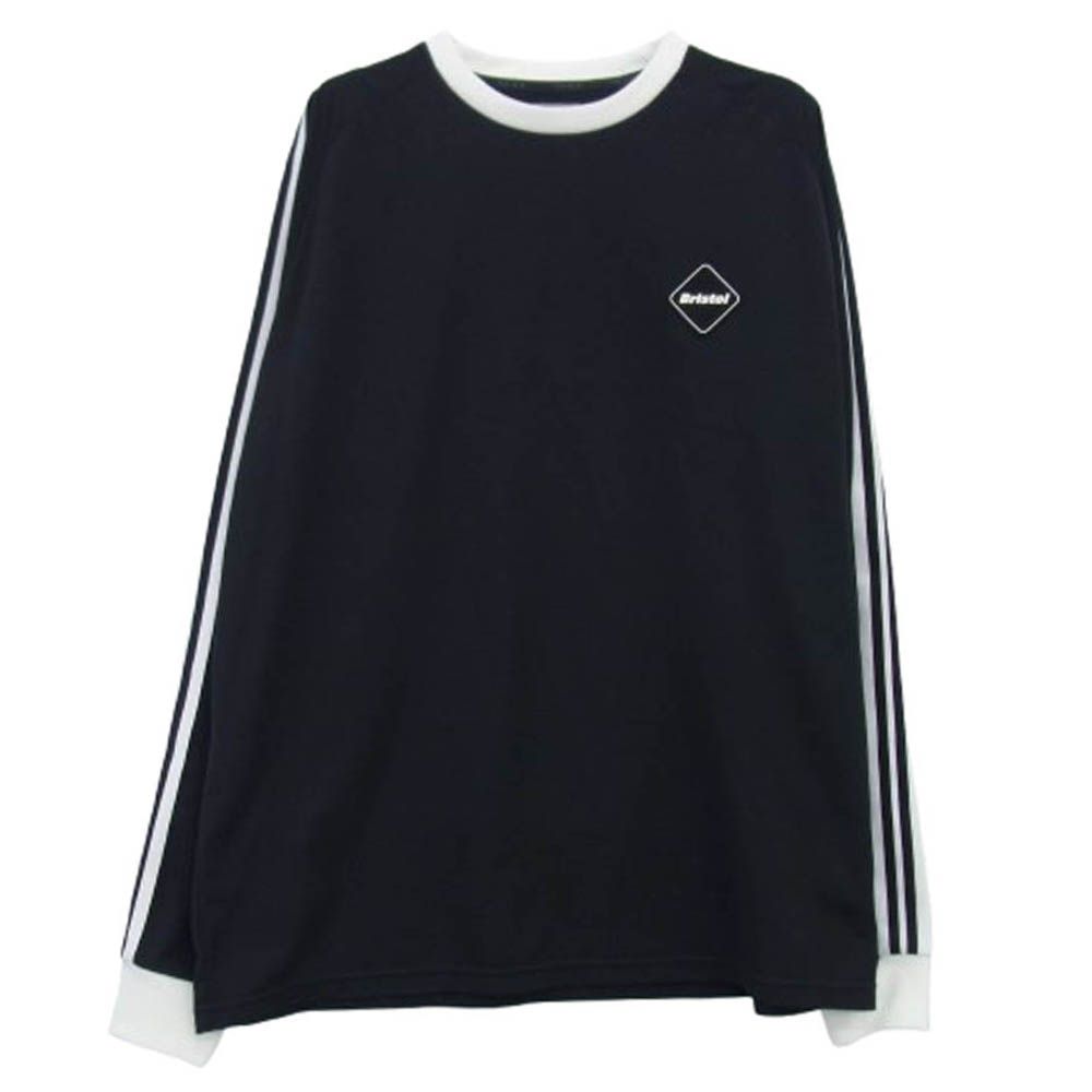 F.C.R.B. エフシーアールビー FCRB-240015 L|S TRAINING TOP ロング スリーブ トレーニング カットソー ブラック系 M