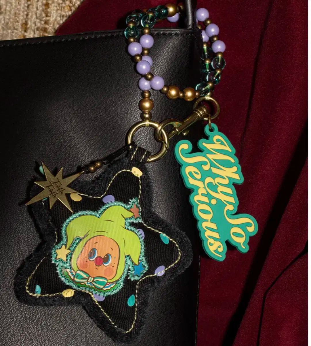 WHY SO SERIOUS シリーズ ストラップ Secret Honey BUBBLE TEENFRESH