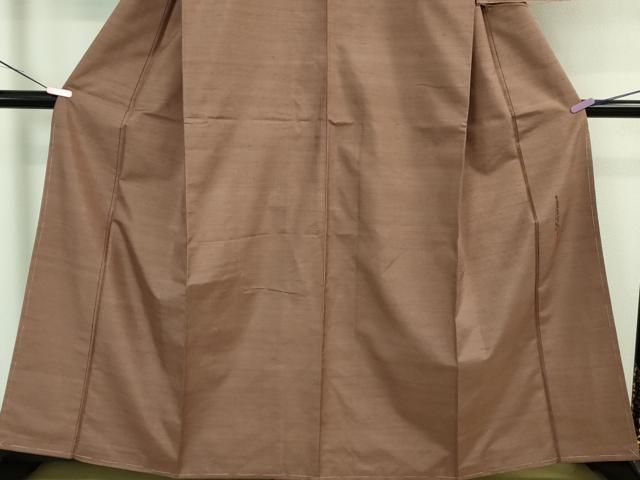 平和屋着物□極上 菅原工房 菅原結作 漢方染紬 色無地 鴇浅葱色 証紙  