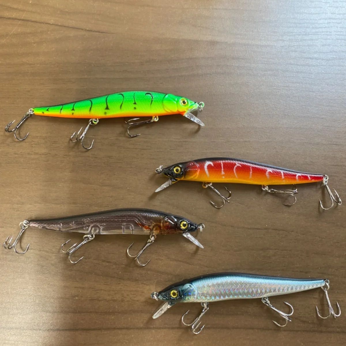 ルアー フライ】ミノー4本セット mojo handmade works 45s