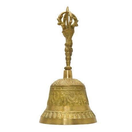 【在庫限り】ベル ドルジェ バジュラ チベット 仏教 浄化 ハンドメイド 手作り メタル