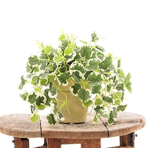 在庫セール 造花 観葉植物 人工 フェイクグリーン 観葉植物 造花ドットコム ポトス アイビー プミラ 3点セット 素焼きポット 光触媒で消臭 鉢は取り外し不可 造花 人工 観葉植物 フェイク グリーン インテリア 8407 YUZUMIYA_COM