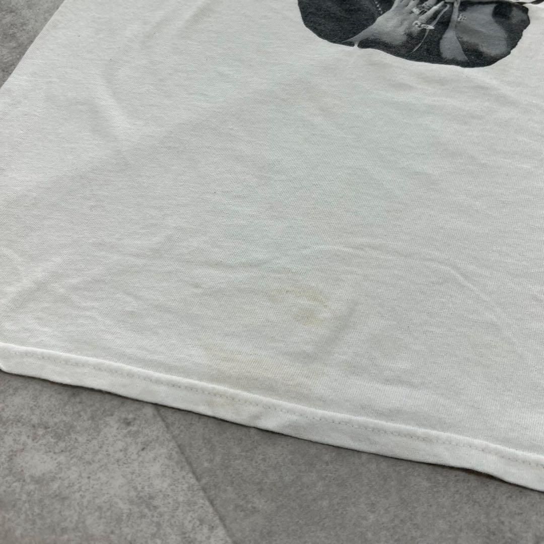レア クロスカラーズ ツーパック 2pac tシャツ ラップT 90s 白 L