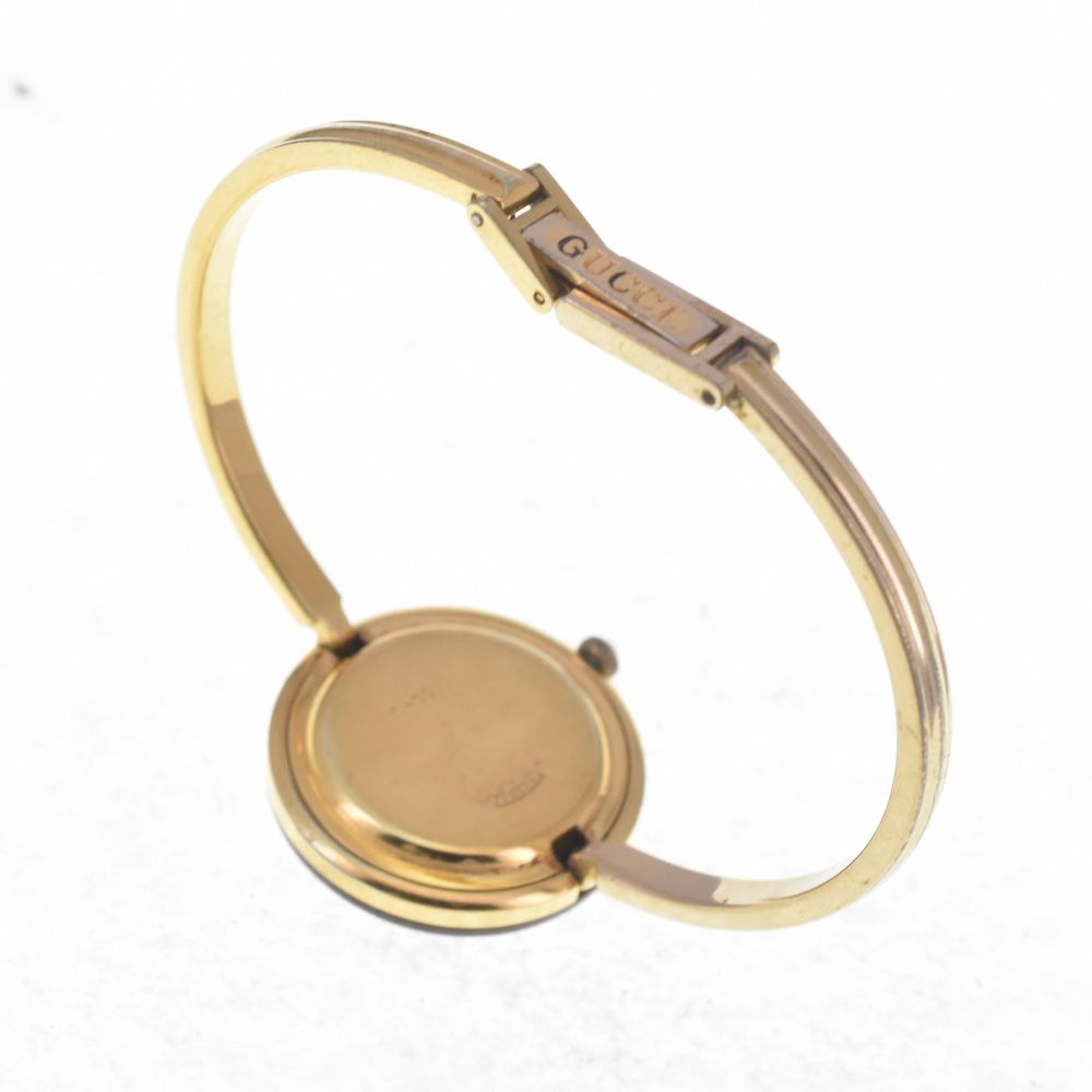 グッチ GUCCI 1100-L チェンジベゼル GP クォーツ レディース 内箱付き