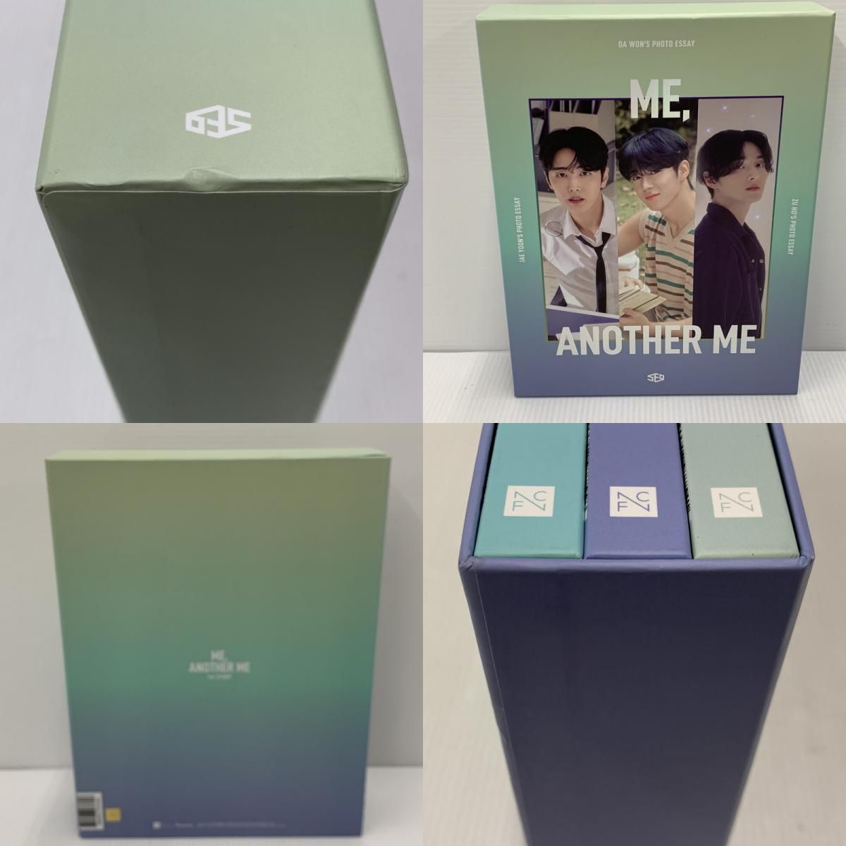 SF9 フォトエッセイ 写真集 ジェユン トレカ レア セット特典付き 中古品】 SF9 ジェユン & ダウォン & ジュホ ME, ANOTHER Me
