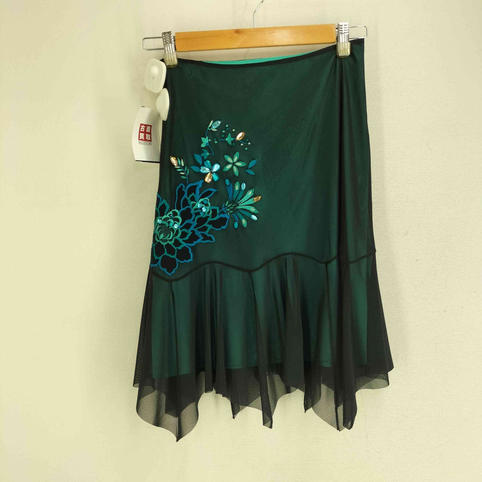 ヴィヴィアンタム VIVIENNE TAM ビジュー フラワー シアー  