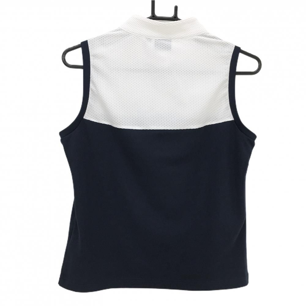 美品 muta MARINE GOLF ノースリーブベスト ネイビーホワイト 6 muta