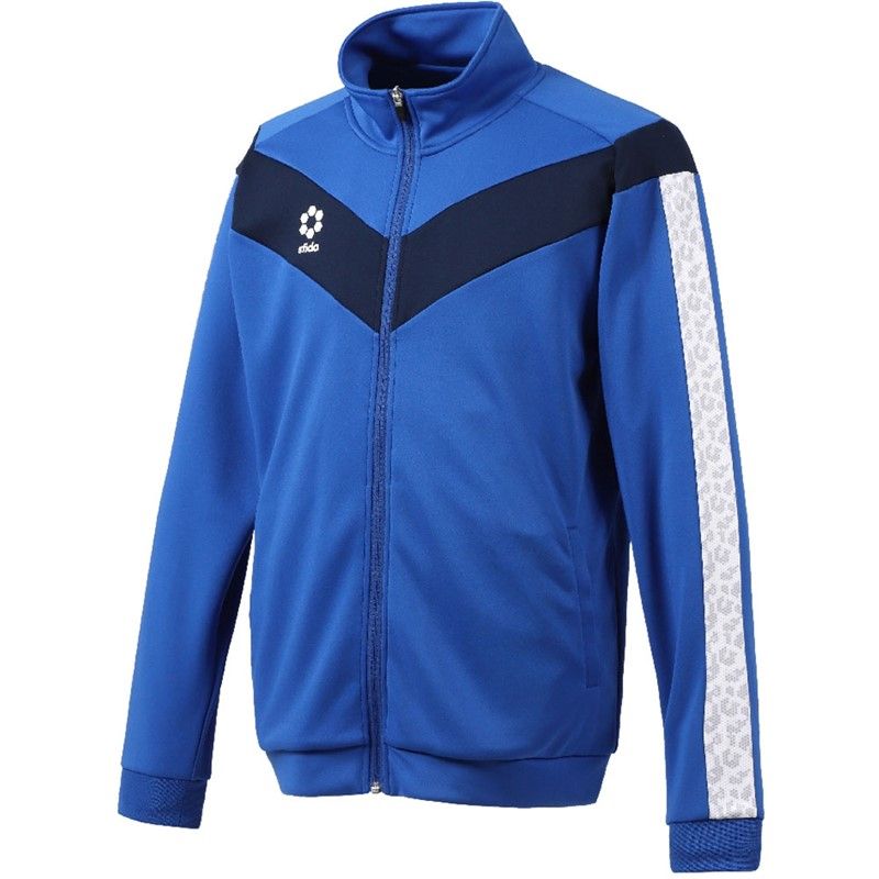 人気，正規品 sfida(スフィーダ) BPウォームアップジャケット22 フットサルWUPニットジャケット (sa22832-blue)、BLUE その他