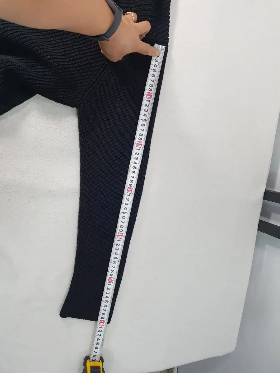 TIME HOMME カーディガン コットン ロング ニット セーター ブラック 95 KARIMZIABAT_FR