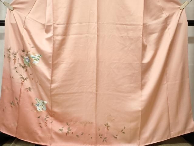 平和屋着物○訪問着 手描き 蔦の葉文 金彩 やまと誂製 正絹