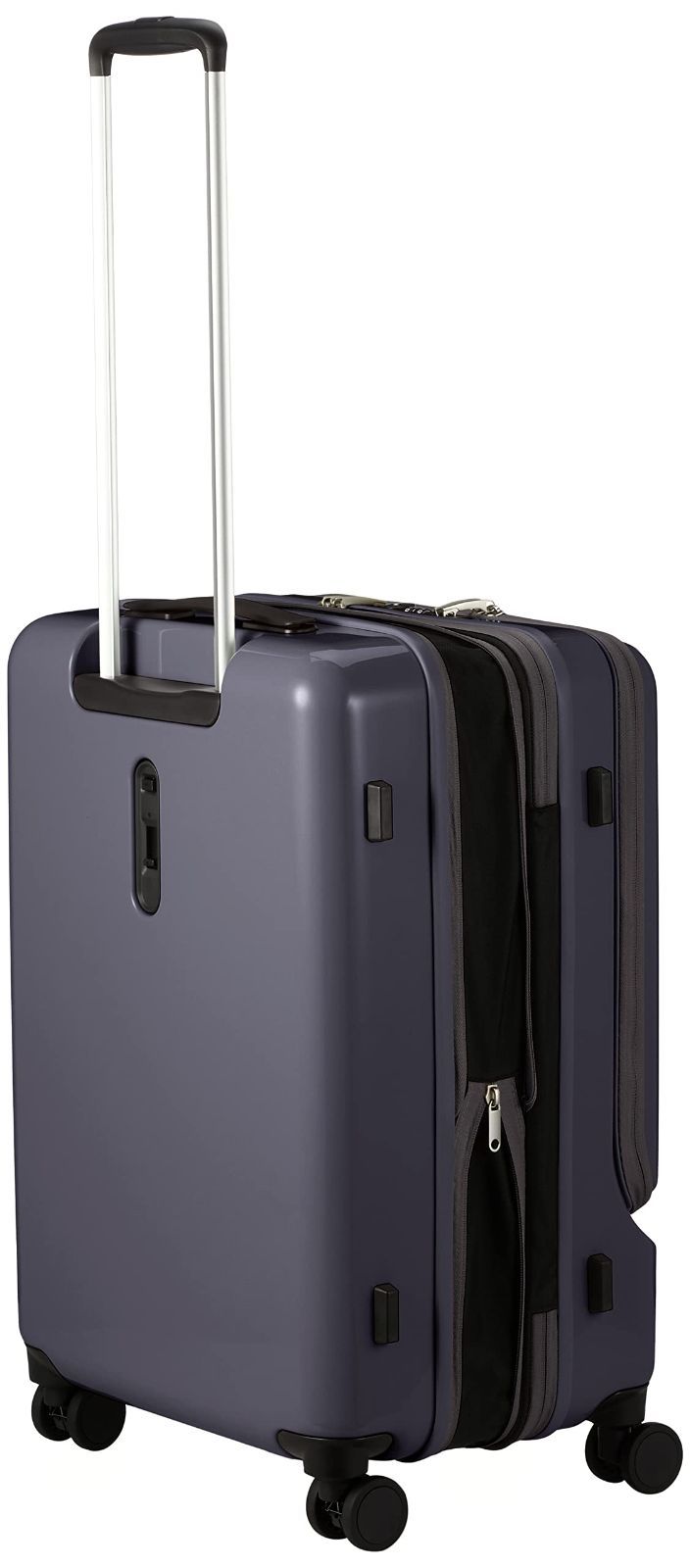 エース スーツケース mサイズ 3泊4日 4泊5日 46L/57L(拡張時) フロントポケット 15.6inch PC収納 キャスターストッ エース ACE エース スーツケース ACE フォールズ キャリーケース 46L