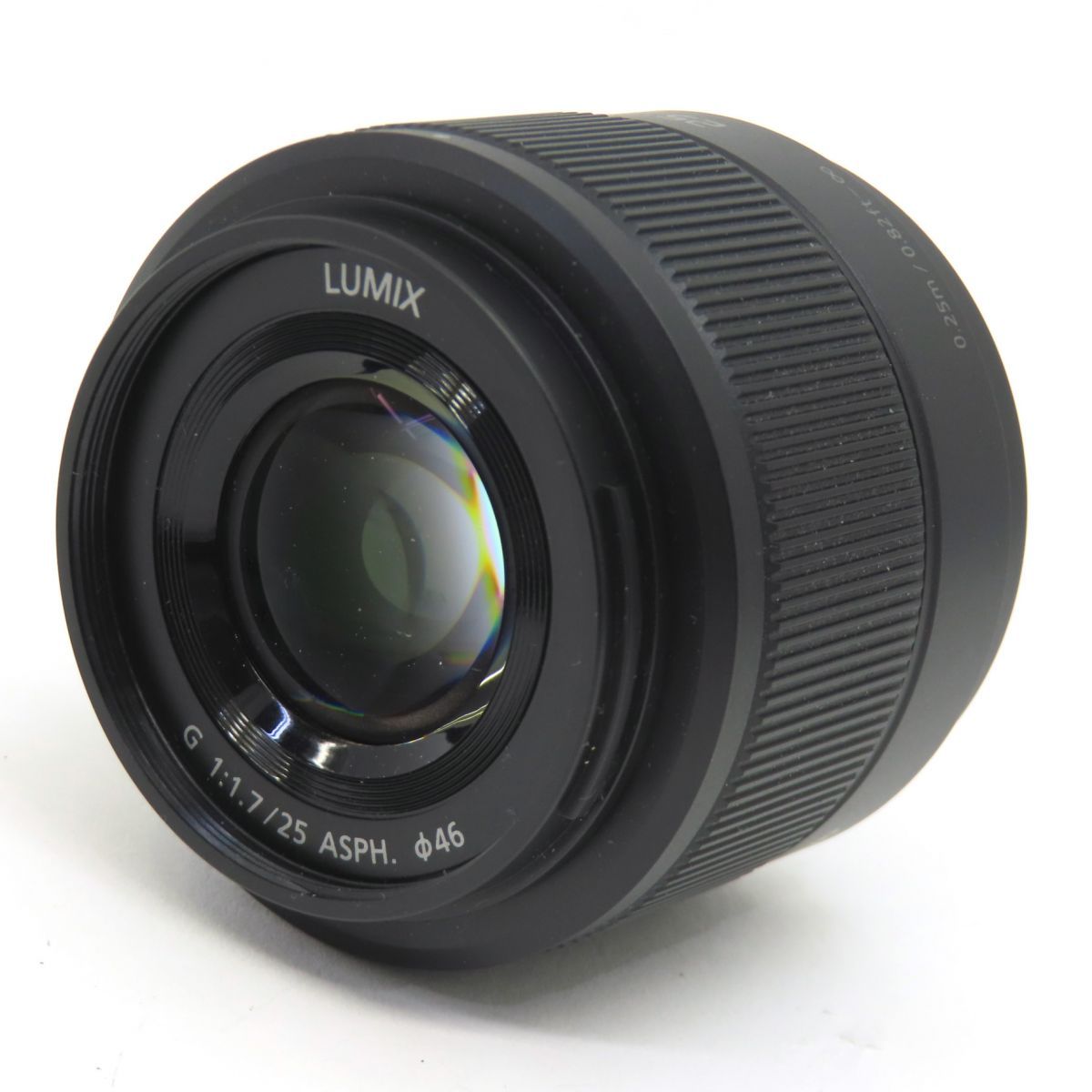 Panasonic パナソニック LUMIX G 25mm F1.7 ASPH. H-H025-K ブラック マイクロフォーサーズマウント系 単焦点レンズ