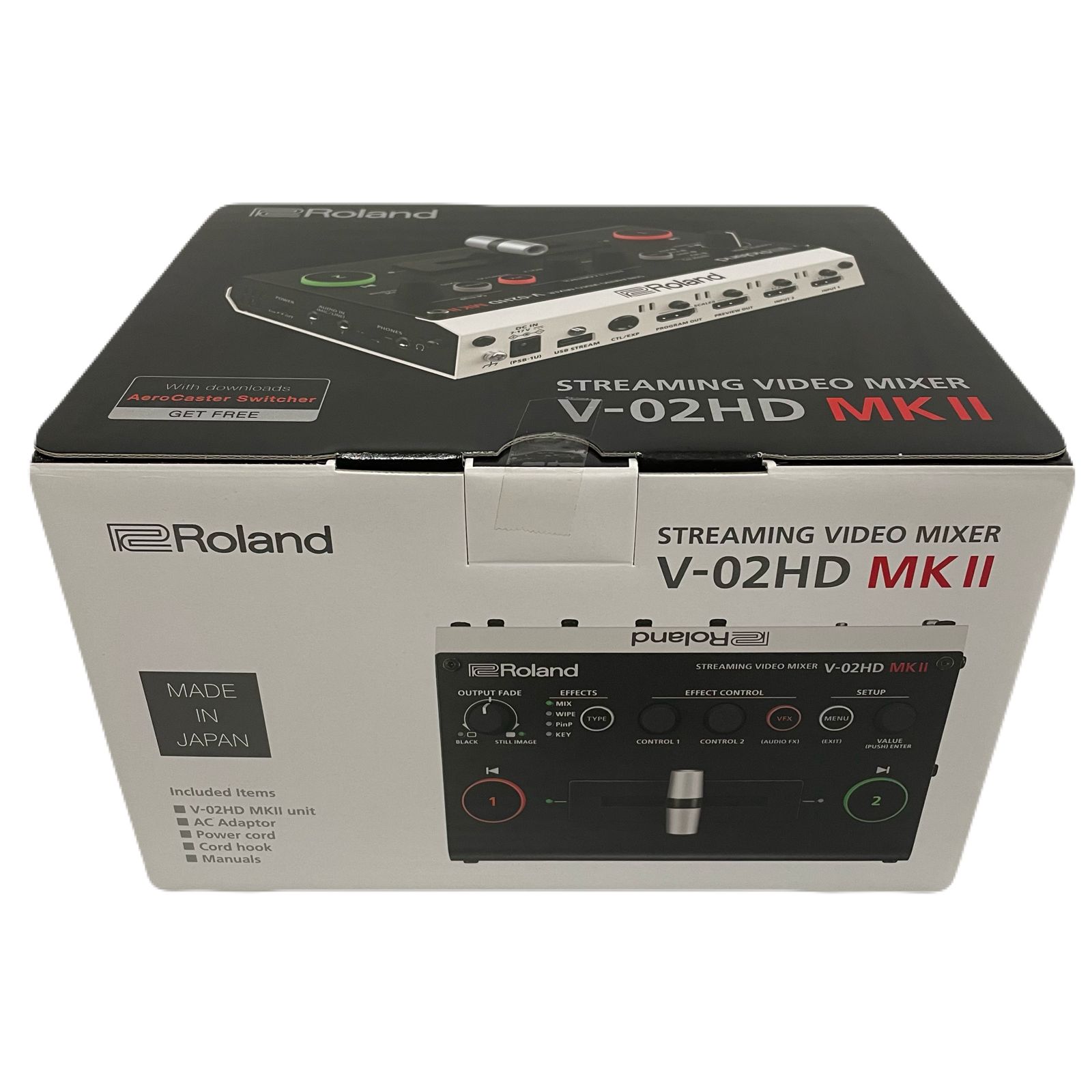 ローランド Streaming Video Mixer ストリーミングビデオミキサー Roland V-02HD MK2 品