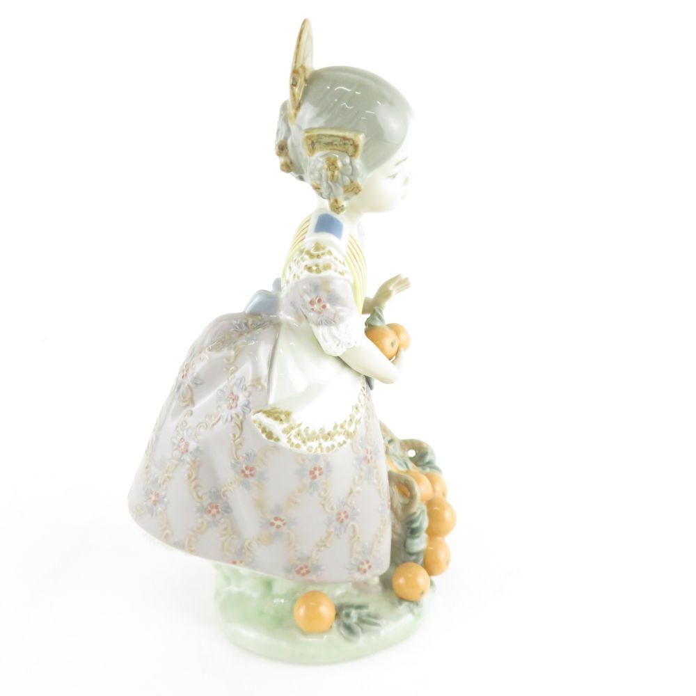 美品 LLADRO リヤドロ 1422 ミスバレンシア フィギュリン ガール 置物 陶器人形 西洋オブジェ 廃盤 SU6494S - メルカリ