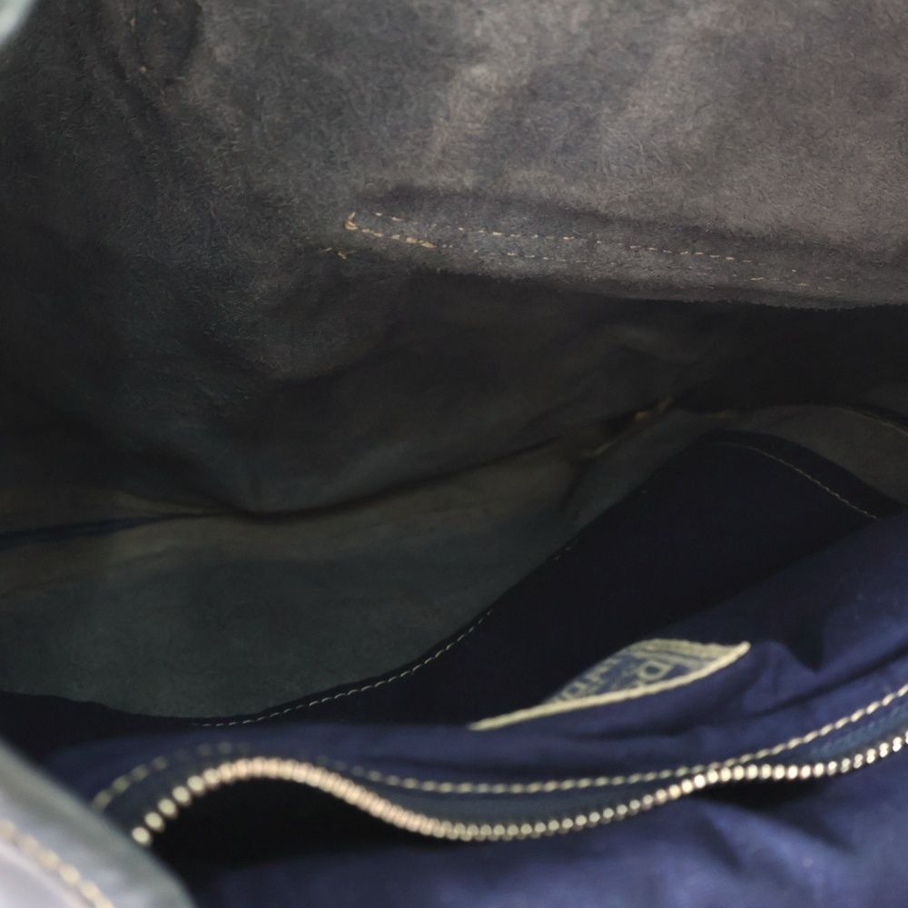 【第1位獲得！】 RRL (ダブルアールエル) ヴィンテージ加工 インディゴウォッシュ バッグ