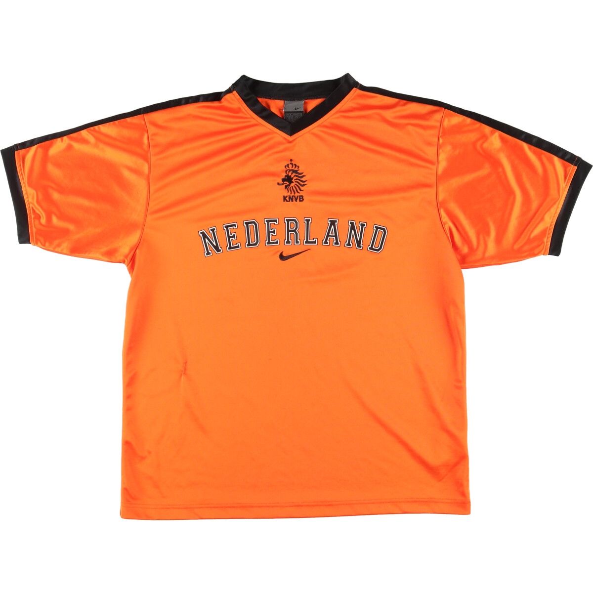 【美品】古着　ナイキ　オランダ代表　サッカー　ゲームシャツ　アウェー　L NIKEナイキオランダ代表アウェイゲームシャツサッカー