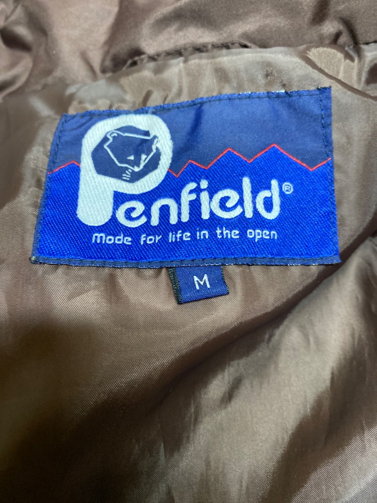 【K1-23】Penfield Mサイズ ダウンジャケット 茶色