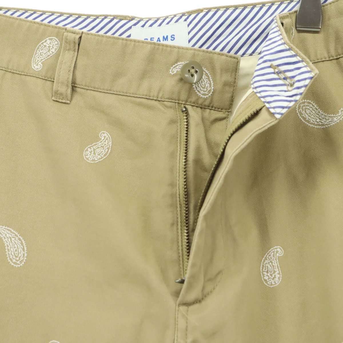 ビームス　beams ハーフパンツ　M ペイズリー柄 楽天市場】【中古】WILD THINGS BEAMS別注 ペイズリー柄ハーフ