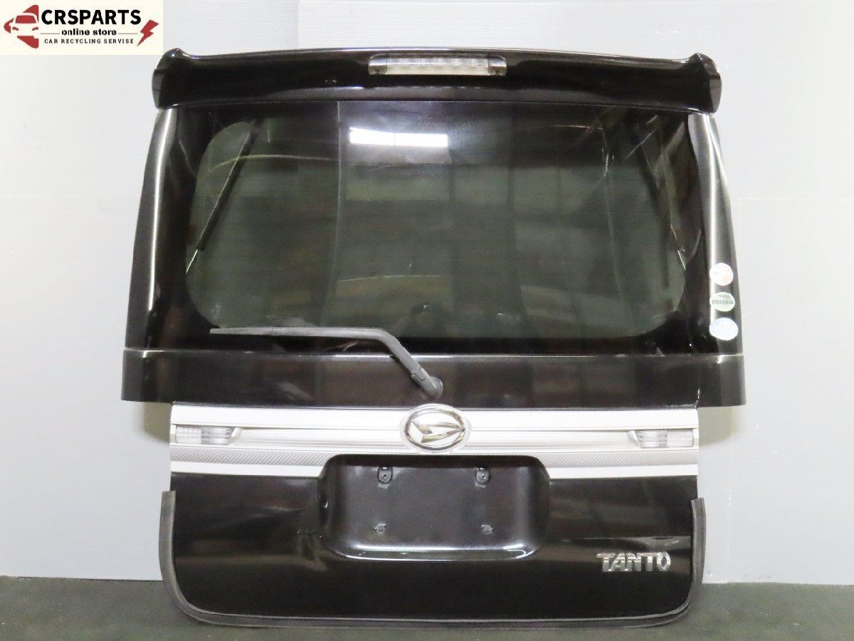 ⑥ タントカスタム 純正 リアゲート バックドア L375S パール系 W24 即決 L375S L385S 前期 タントカスタム 純正 バックドア リアゲート 黒