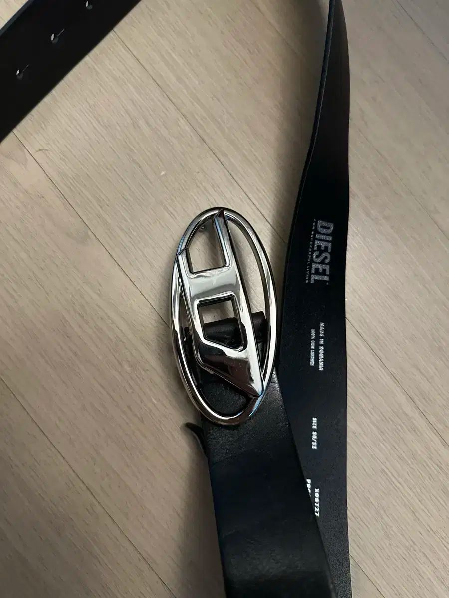 DIESEL ディーゼル オーバル D ベルト 80cm