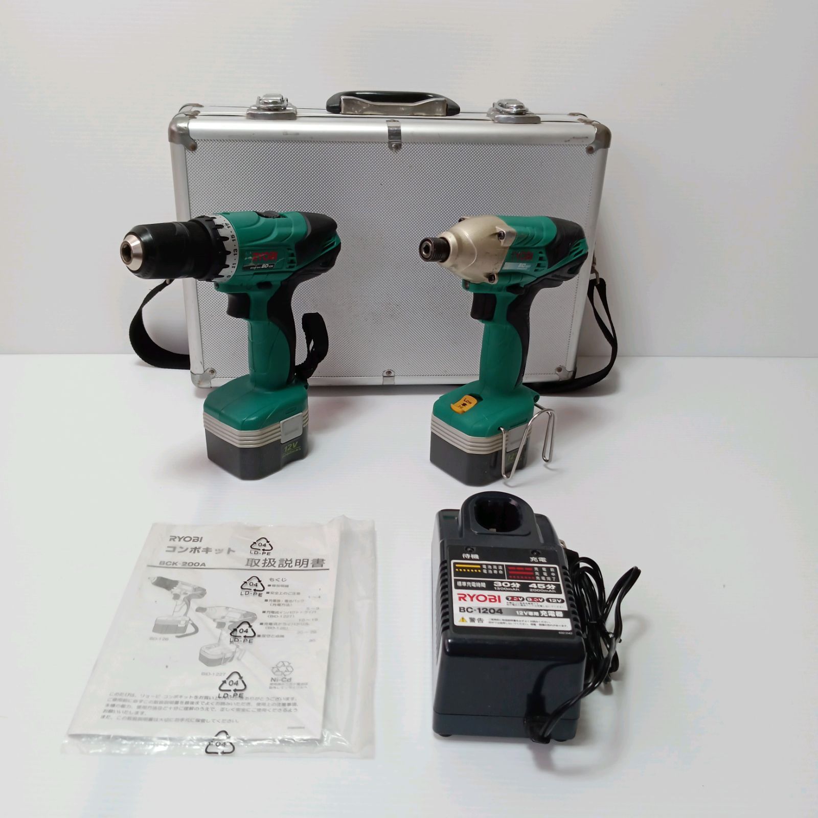 RYOBI充電式ドライバドリルBD-126充電式インパクトドライバBID